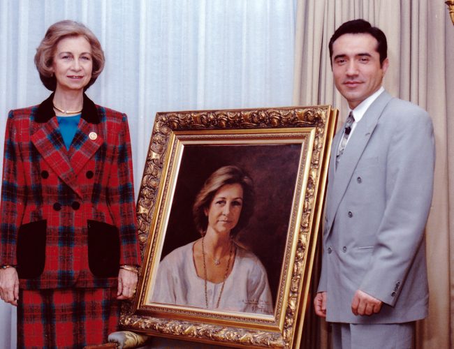 CON LA REINA SOFIA (buena)