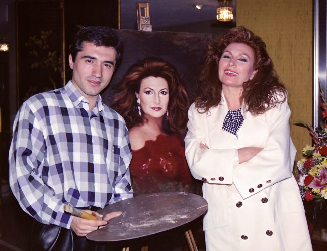 Junto a Rocio Jurado
